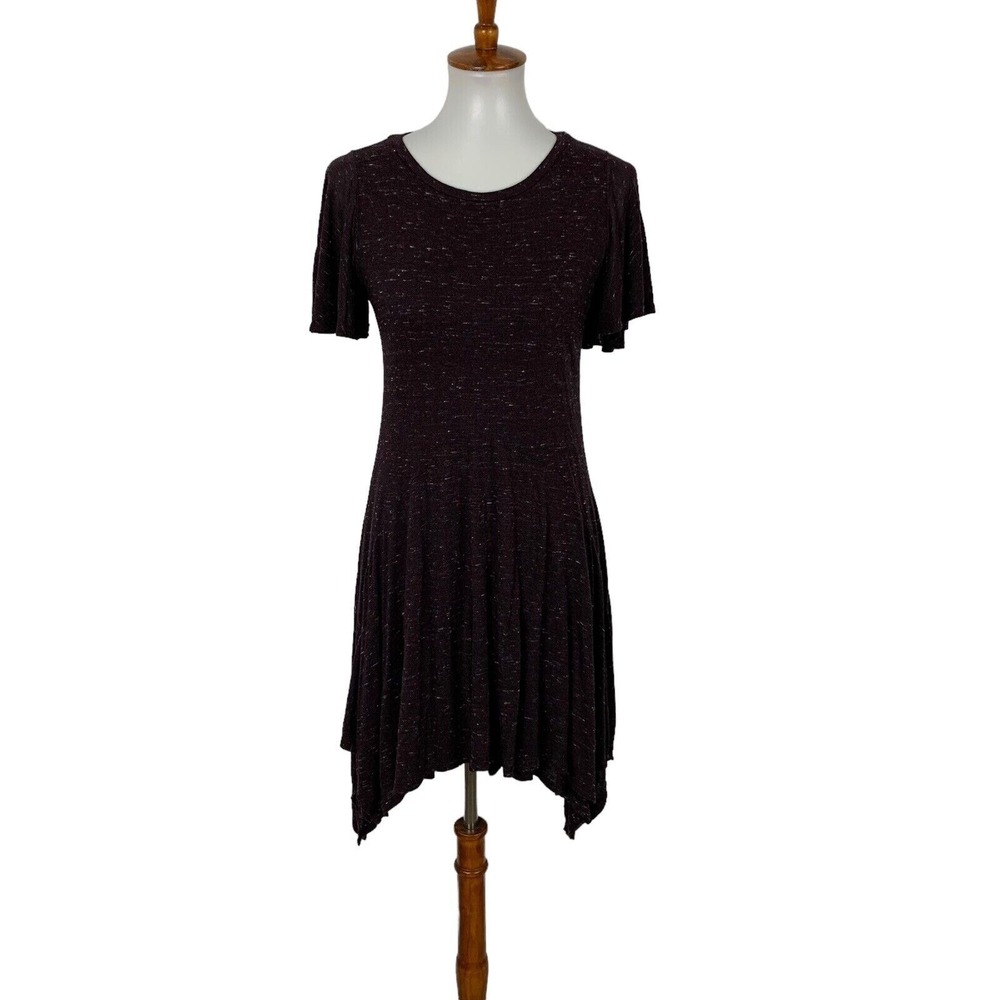 Dolan Left Coast Maroon Tunic Small Shortโ Sleeve Boho Casual
